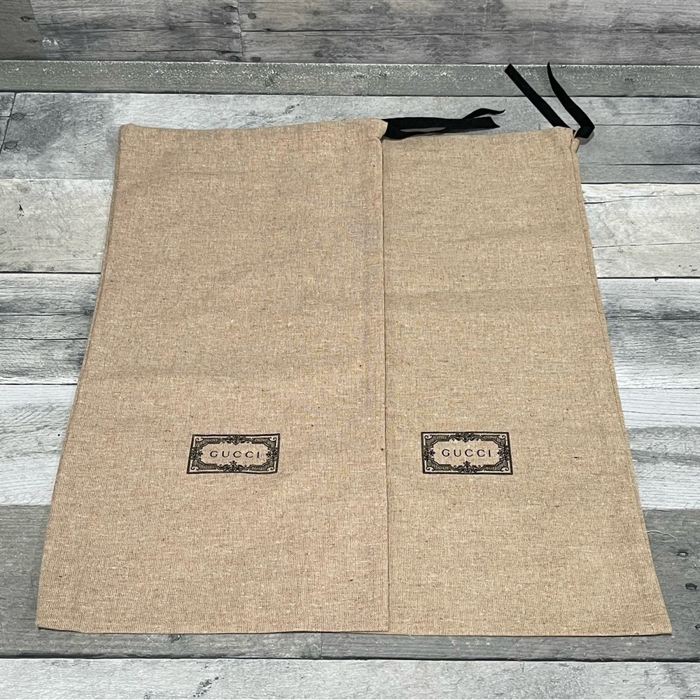 GUCCI SHOES DUST BAGS 2-PACK - Picture 2 of 5